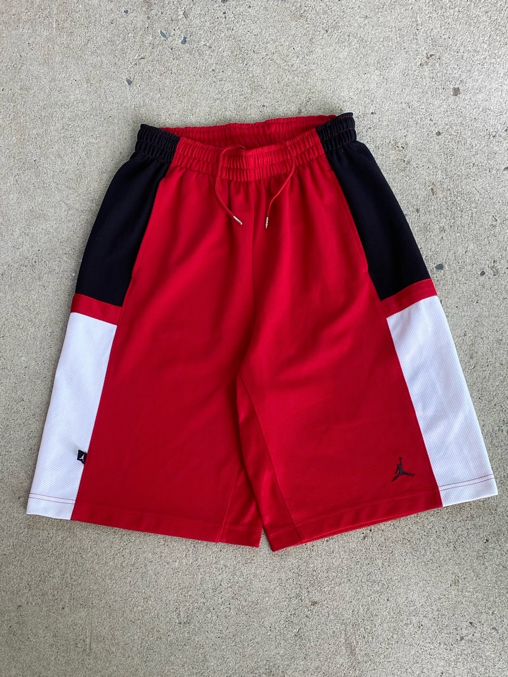 Red Jordan Baggy Basketball Shorts